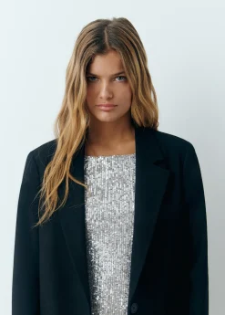 Brownie Abrigos Y Chaquetas*Americana traje sastre Negro