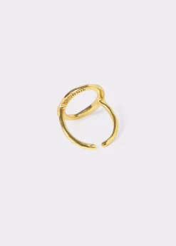 Brownie Bisutería*Anillo aro abierto Dorado