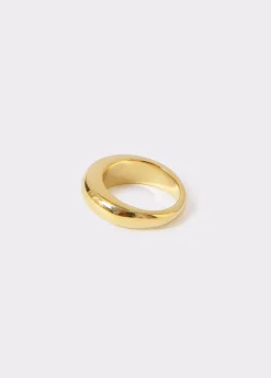 Brownie Bisutería*Anillo volumen Dorado