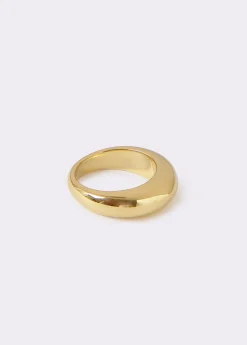 Brownie Bisutería*Anillo volumen Dorado
