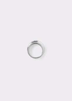 Brownie Bisutería*Anillo volumen plateado Plata