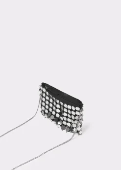 Brownie Bolsos*Bolso chapas metálicas Plata