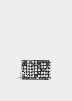 Brownie Bolsos*Bolso chapas metálicas Plata