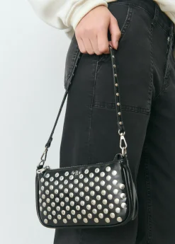 Brownie Bolsos*Bolso hombro tachas Negro