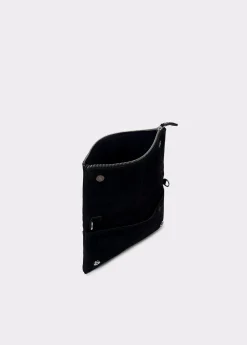 Brownie Bolsos*Bolso piel solapa estrellas Negro