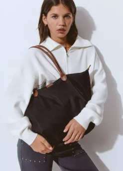 Brownie Bolsos*Bolso shopper nylon Negro