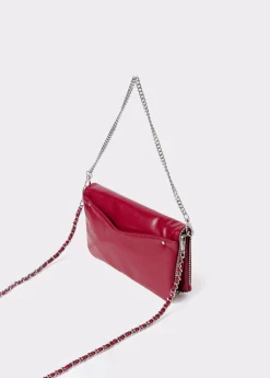 Brownie Bolsos*Bolso solapa bolitas Rojo