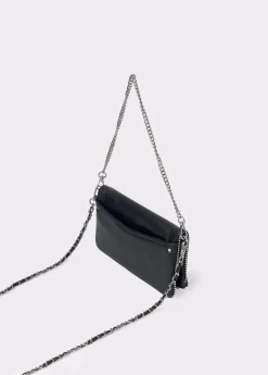 Brownie Bolsos*Bolso solapa bolitas Negro