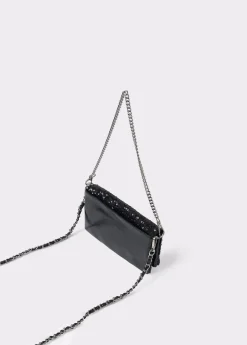 Brownie Bolsos*Bolso solapa mini lentejuelas Negro