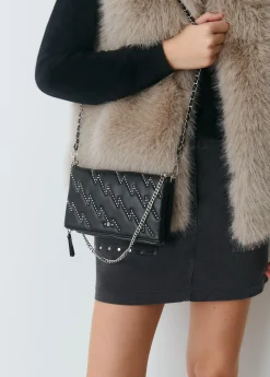 Brownie Bolsos*Bolso solapa rayos Negro