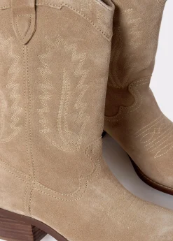 Brownie Zapatos*Bota piel cowboy Arena