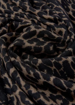 Brownie Bufandas*Bufanda animal print Antracita