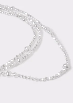 Brownie Bisutería*Collar múltiple perlas
