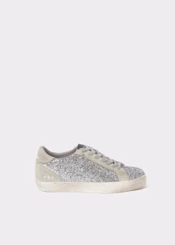 Brownie Zapatos*Deportiva glitter Plata