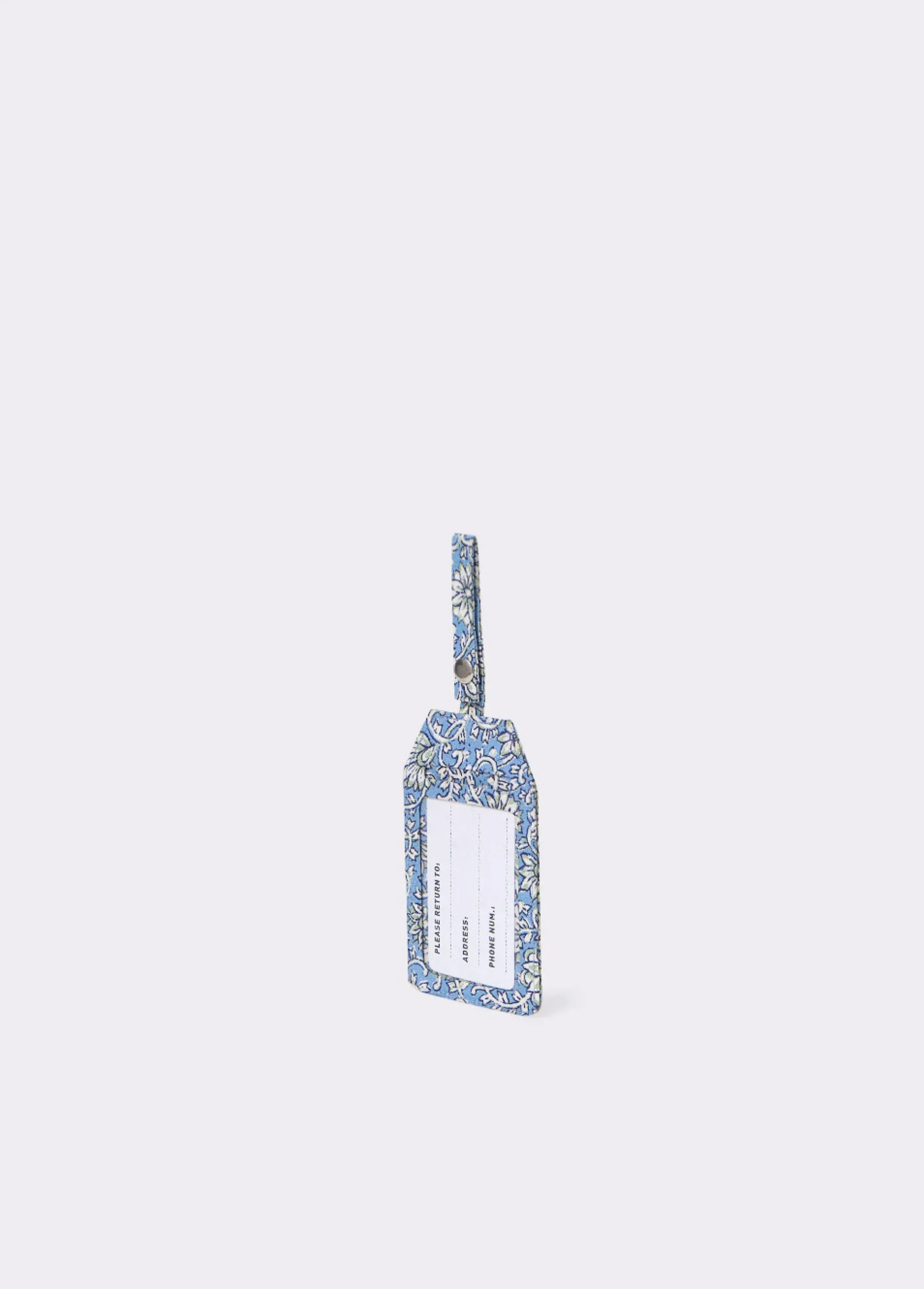 Brownie Accesorios De Viaje*Etiqueta maleta Azul