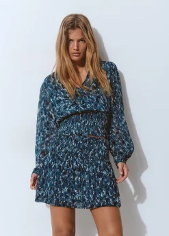 Brownie Faldas|Total Look*Falda tipo globo estampado brillo