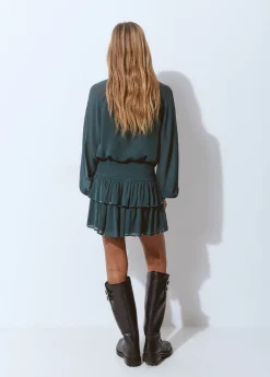 Brownie Faldas|Total Look*Falda volantes detalle tachas