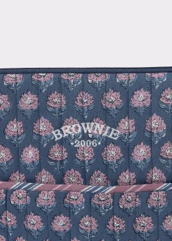 Brownie Accesorios De Viaje*Funda ordenador estampada Azul