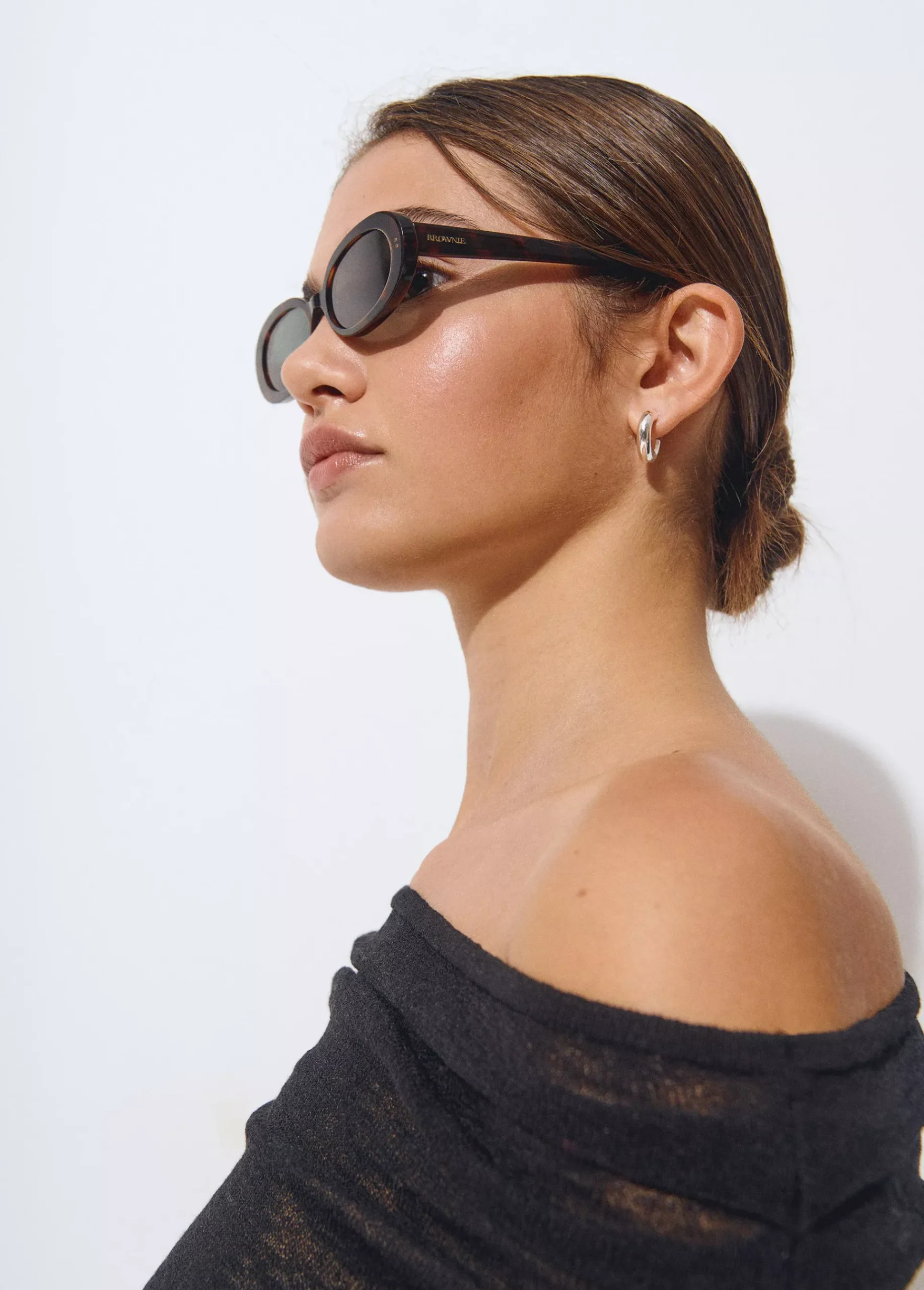 Brownie Gafas De Sol*Gafas de sol ovaladas Avellana