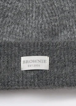 Brownie Gorras Y Gorros*Gorro bicolor canalé lurex Gris