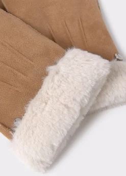 Brownie Guantes Y Mitones*Guantes doble faz Topo