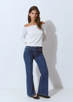 Brownie Jeans*Jeans culotte tachas Azulmedio