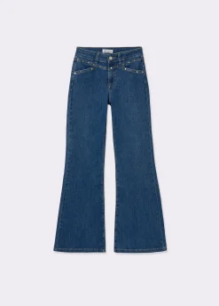 Brownie Jeans*Jeans culotte tachas Azulmedio