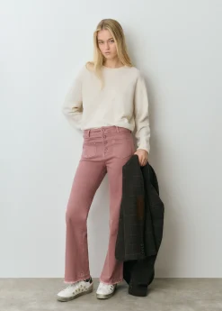 Brownie Pantalones*Pantalón culotte botones frontales Rosado