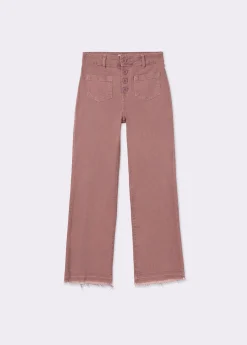 Brownie Pantalones*Pantalón culotte botones frontales Rosado