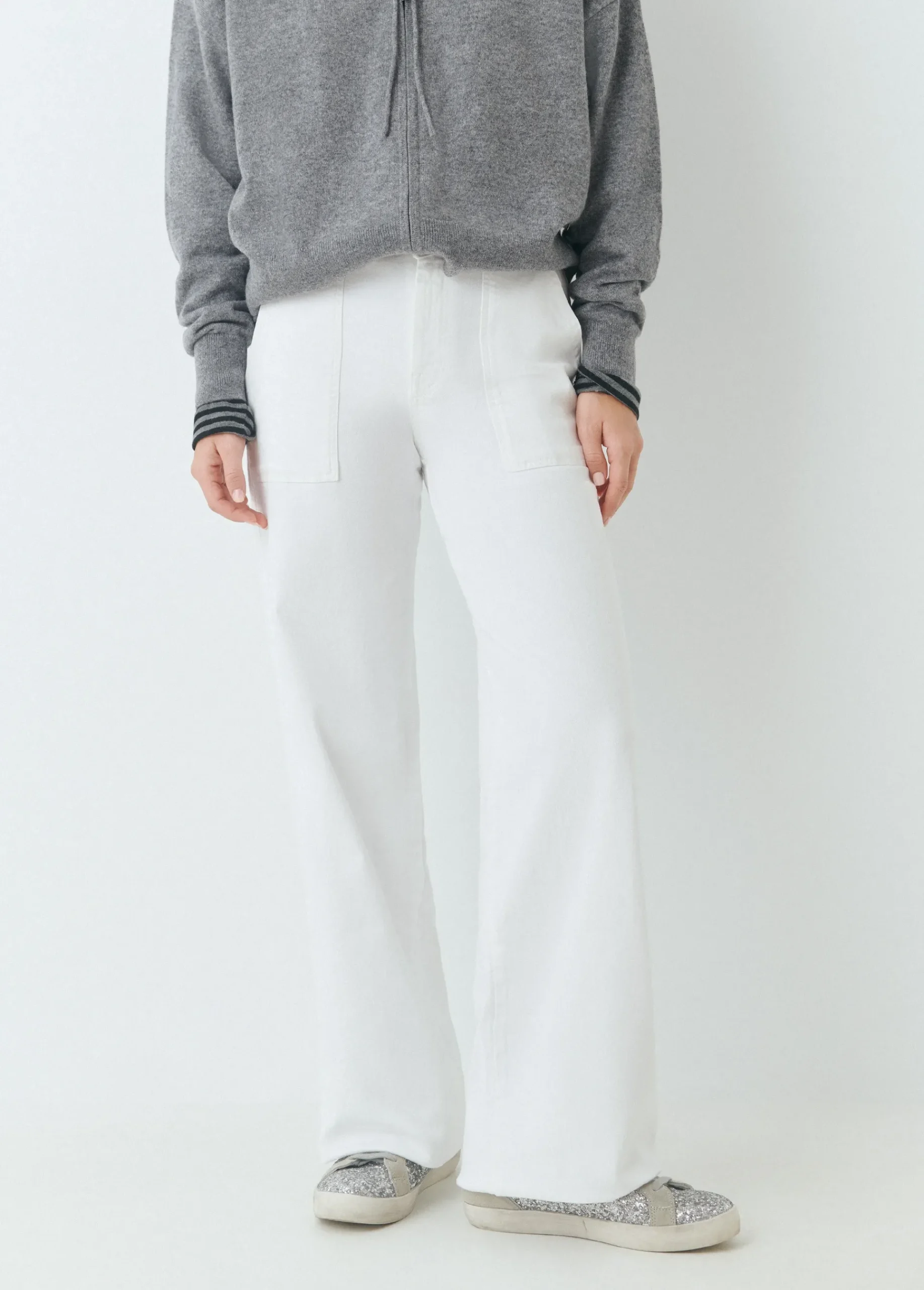 Brownie Pantalones*Pantalón culotte con bolsillos frontales