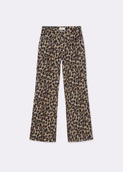 Brownie Pantalones*Pantalón estampado animal Marron