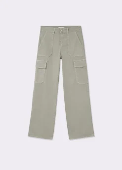 Brownie Pantalones*Pantalón recto cargo Kaki