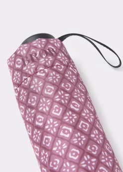 Brownie Accesorios De Viaje*Paraguas estampado étnico Rosado