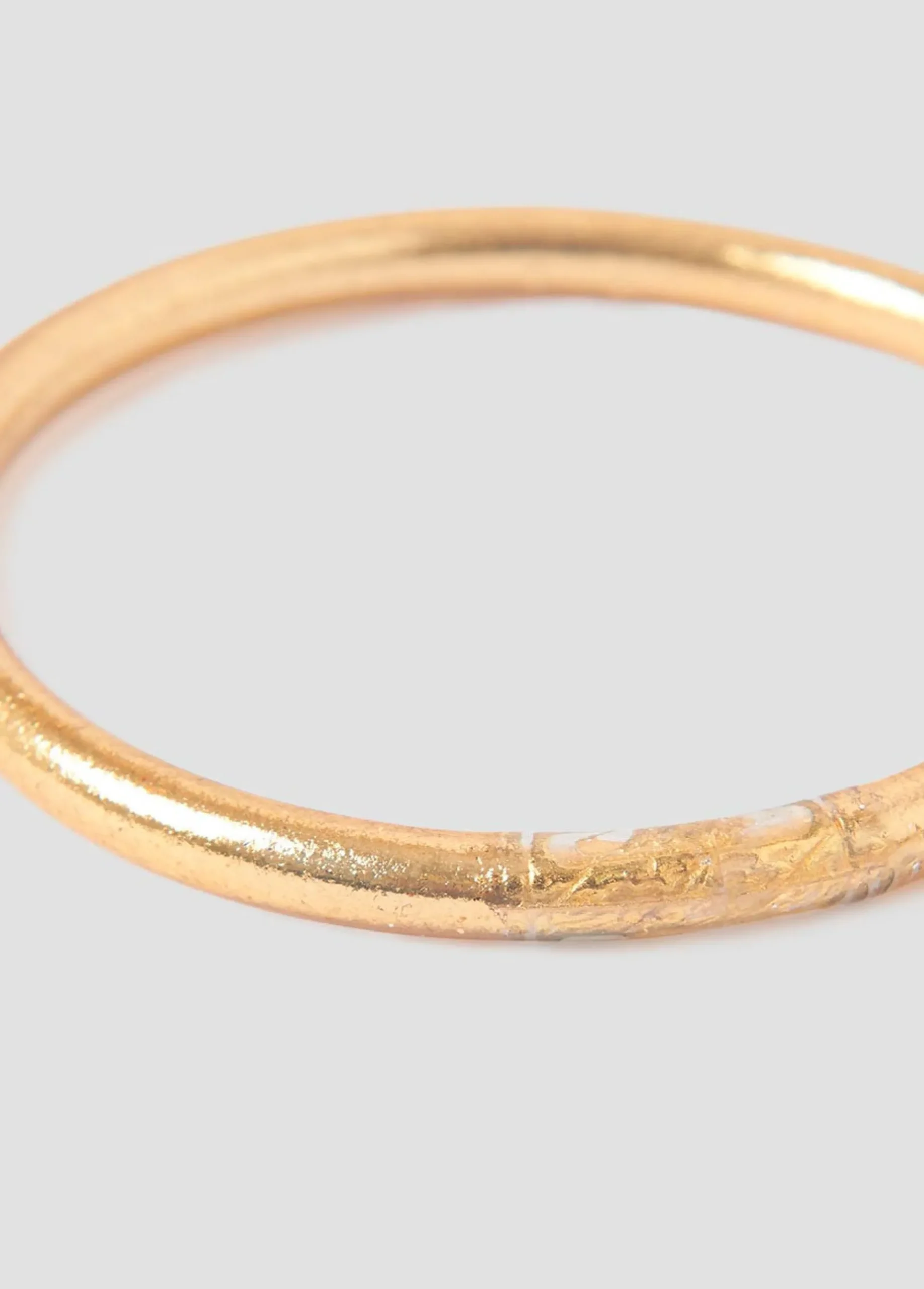 Brownie Bisutería*Pulsera pan de oro m Dorado
