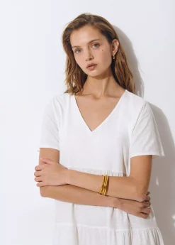Brownie Bisutería*Pulsera pan de oro s Dorado