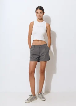 Brownie Total Look*Short tipo sastre Gris