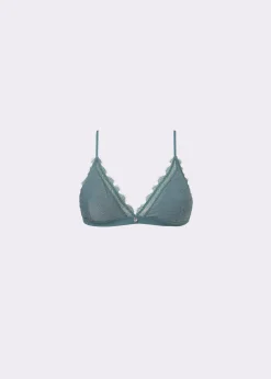 Brownie Ropa Interior*Sujetador lurex puntilla Verde